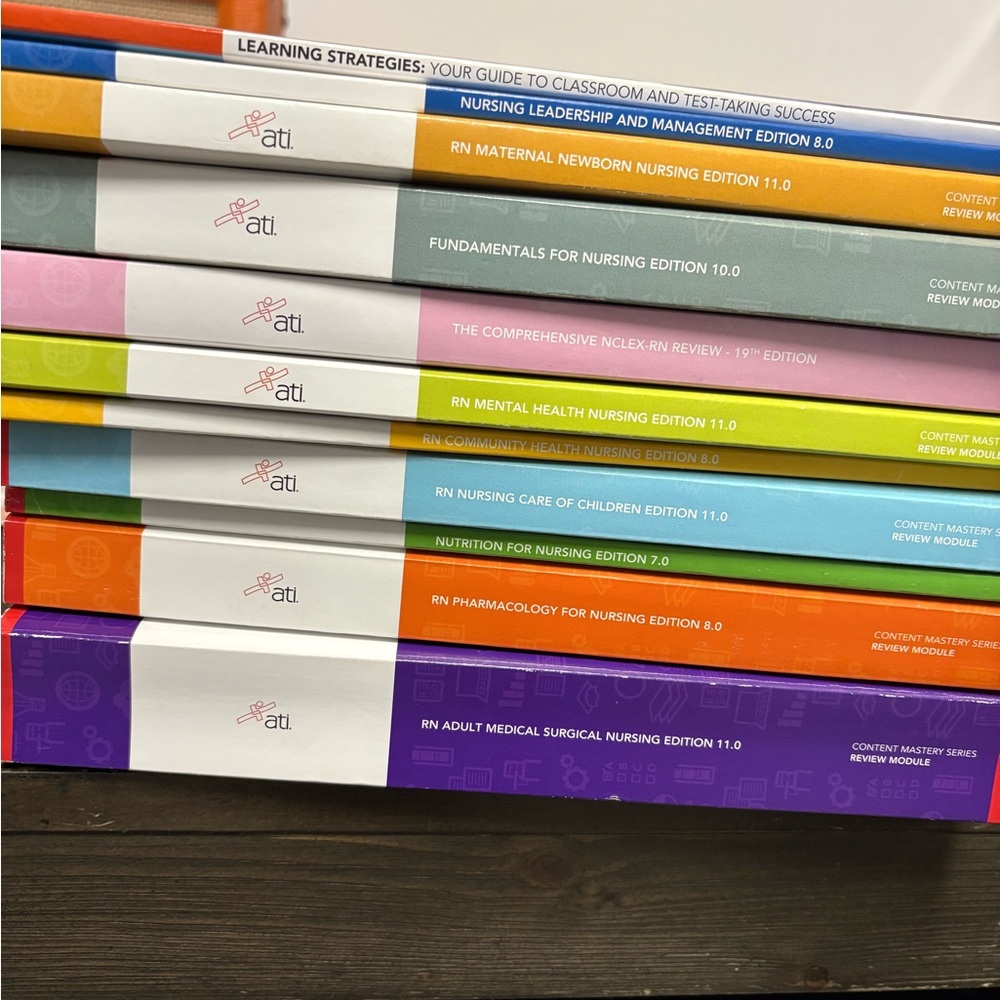 ATI Nursing Edition Book Set